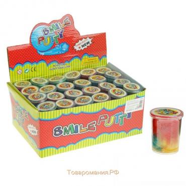Лизун - слайм «Цветной», МИКС