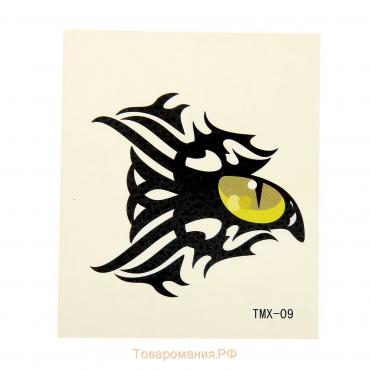 Переводная тату на тело «Глаз кошки», 5.3×6.3 см