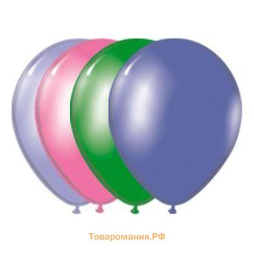 Воздушные шары латексные 14", 50 шт., МИКС