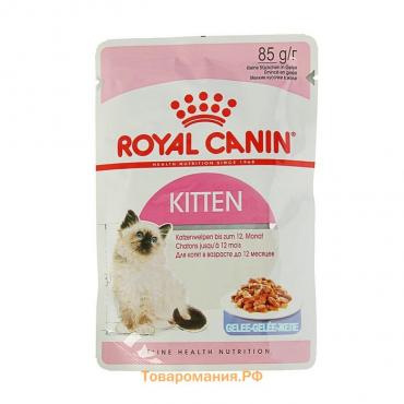 Влажный корм RC Kitten Instinctive для котят, в желе, пауч, 85 г