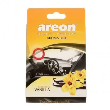 Ароматизатор под сиденье Areon Aroma Box ваниль 704-ABC-06