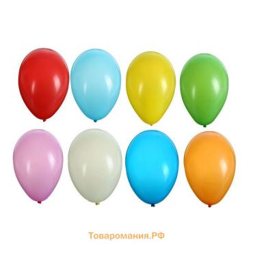 Воздушные шары латексные 10", 500 шт., МИКС