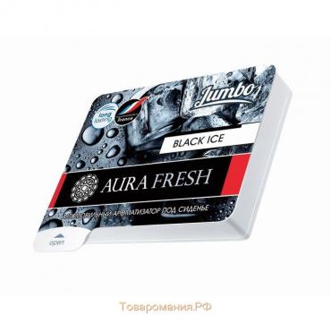 Ароматизатор "AURA FRESH" JUMBO, аромат: Black Ice