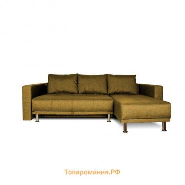 Угловой диван NEXT, с подлокотниками, 1350×2050 мм, обивка dark Gold