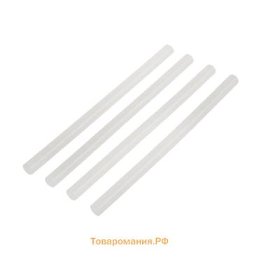 Клеевые стержни ЛОМ, 11×200 мм, 4 шт.