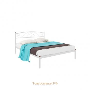 Кровать «Вероника», 1600×2000 мм, металл, цвет белый