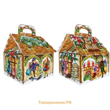 Подарочная коробка «Домик малый »Очарование", 12×12×16.8 см