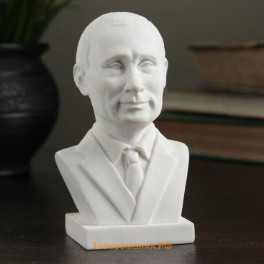 Фигурка «Бюст Путина», белый, 11.5 см