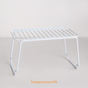 Полка универсальная , 25×14.3×14.6 см, белая