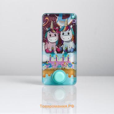 Водная игра с колечками «Единорог», МИКС