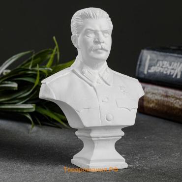 Бюст «Сталина», фигурка гипс, 13×9×6 см