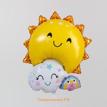 Воздушный шар фольгированный 30" «Солнечный», фигура