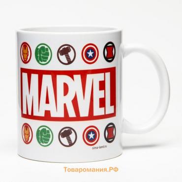 Кружка сублимация 350 мл "Marvel", Мстители