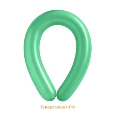 Воздушные шары для моделирования 125 см, d=7.5 см, 10 шт., зелёные