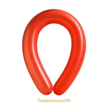 Воздушные шары для моделирования 125 см, d=7.5 см, 10 шт., красные