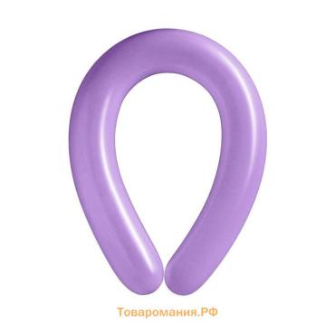 Воздушные шары для моделирования 125 см, d=7.5 см, 10 шт., макарун, фуксия
