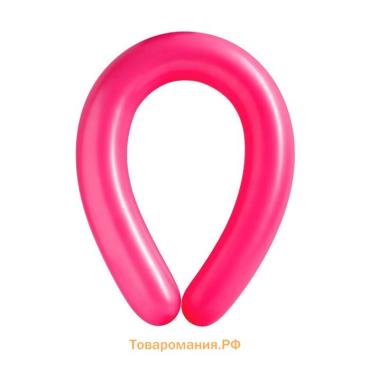 Воздушные шары для моделирования 125 см, d=7.5 см, 10 шт., лиловые