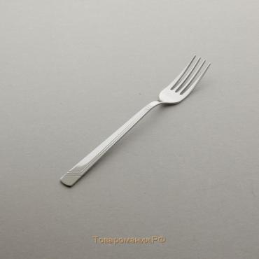 Вилка столовая «Аппетит», h=20 см, толщина 2 мм, цвет серебряный
