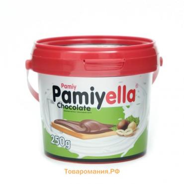 Шоколадная паста «Pamiyella» ореховая ведро пл., 250 г
