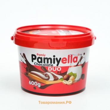 Шоколадная паста «Pamiyella» DUO ведро пл., 600 г