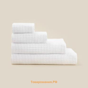 Полотенце вафельное SL HOME: Basic "Блан де Блан" 90х150 см, 100% хлопок, 340 г/м2