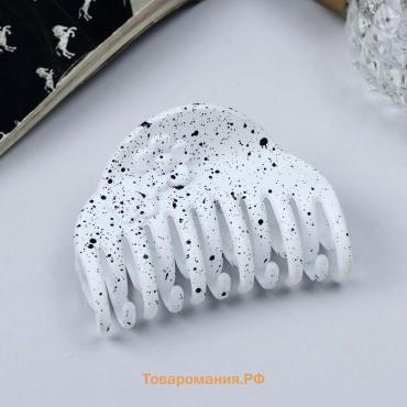 Краб для волос «Флоранс», дуга цветок, 6.5 см, МИКС