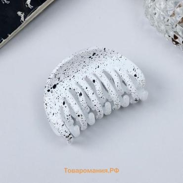 Краб для волос «Флоранс», дуга классика, 6.5 см, МИКС